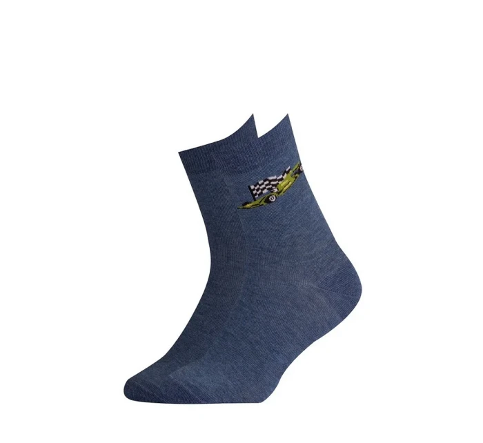 Gatta 224.N59, G24.N59 Cottoline Woisenne chlapčenské vzorované ponožky 21-26