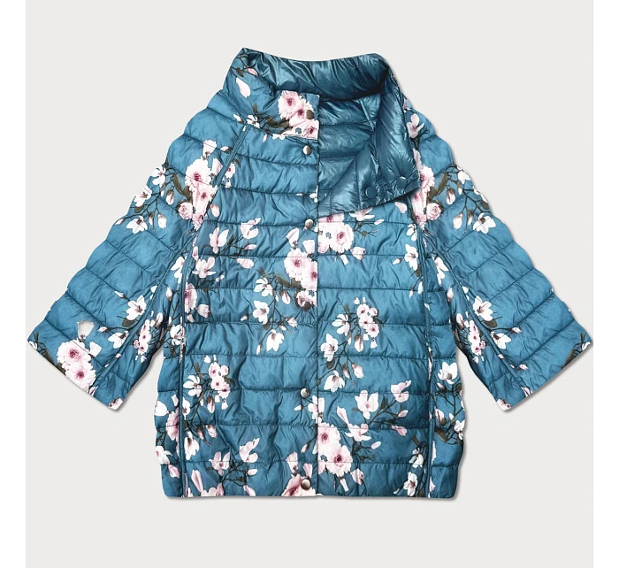 Dámska bunda Goodlookin s 3/4 rukávmi, modrá/mola (PC-7511-30S)