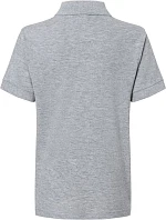 Daiber JN 70K Dětské piqué polo 02.070K grey heather Daiber JN 70K Dětské piqué polo 02.070K grey heather