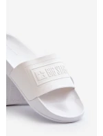 Klapki Męskie Big Star NN174651 Białe