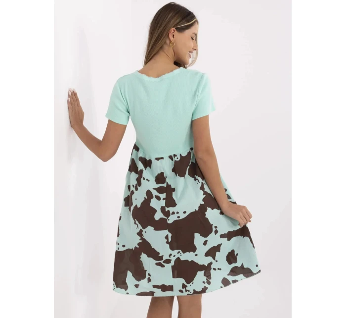 Dámské šaty DHJ SK  s hnědou  model 21269936 - FPrice