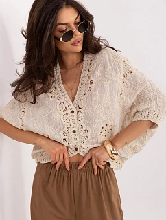 Svetr na zapínanie, model 230165, Italy Moda