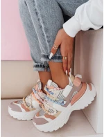 Dámské tenisky na vysoké platformě barevné Dstreet model 21985110 - FashionStreet