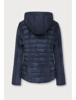 Tmavě modrá prošívaná bunda s model 7107768 - S'WEST Tmavě modrá prošívaná bunda s model 7107768 - S'WEST