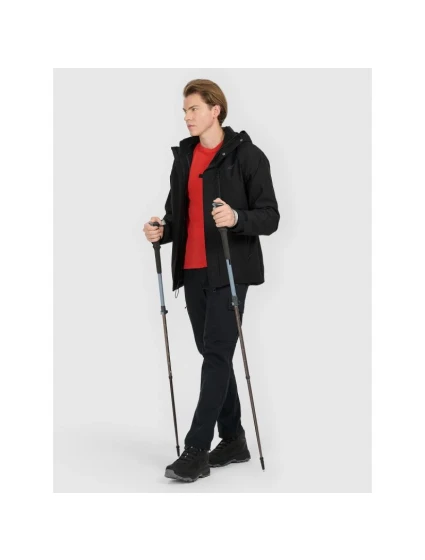 Pánská trekingová bunda 3 v 1 s membránou 10000 model 21815785 pánské - 4F Pánská trekingová bunda 3 v 1 s membránou 10000 model 21815785 pánské - 4F