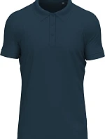 Stedman Stretch Polo – Pánske elastické polo tričko z hrubej bavlny 05.9640, farba marina blue