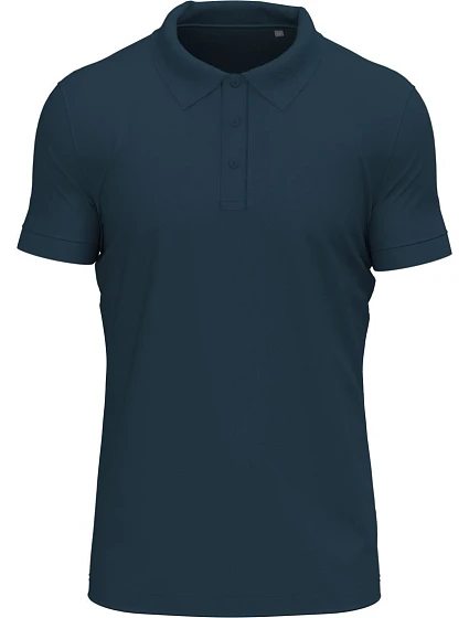 Stedman Stretch Polo – Pánske elastické polo tričko z hrubej bavlny 05.9640, farba marina blue Stedman Stretch Polo – Pánske elastické polo tričko z hrubej bavlny 05.9640, farba marina blue