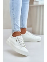 Dámské Tenisky Na Platformě Zateplené Big Star model 21675224 Bílé - Big Star Shoes Dámské Tenisky Na Platformě Zateplené Big Star model 21675224 Bílé - Big Star Shoes