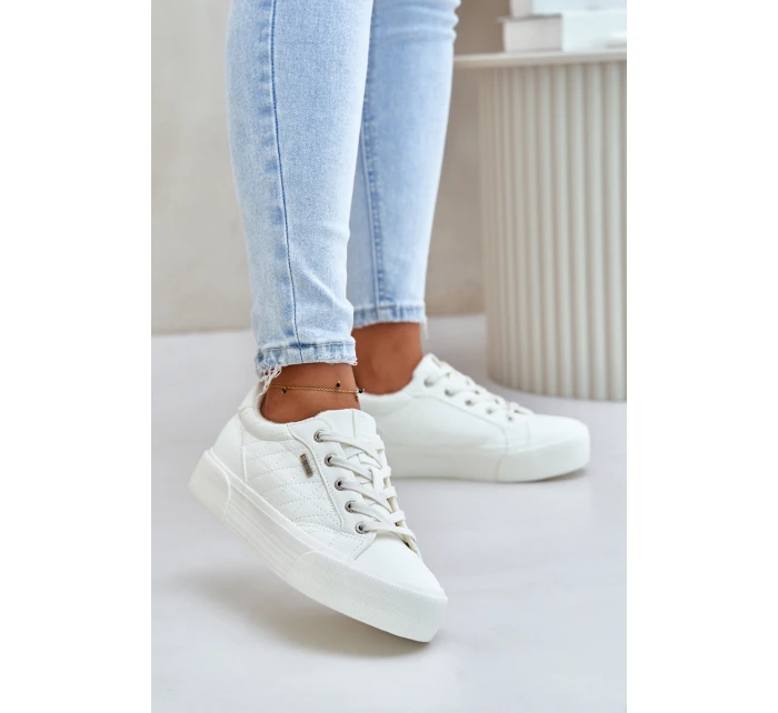 Dámské Tenisky Na Platformě Zateplené Big Star model 21675224 Bílé - Big Star Shoes Dámské Tenisky Na Platformě Zateplené Big Star model 21675224 Bílé - Big Star Shoes
