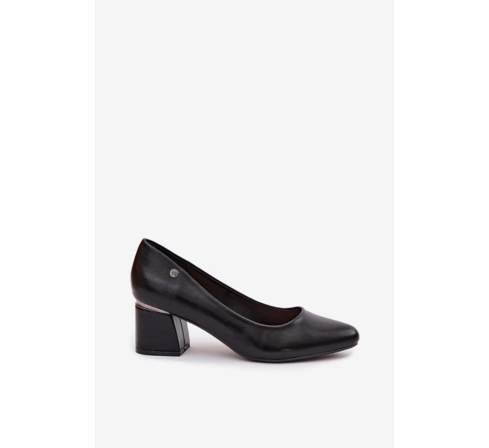 Lodičky na podpatku Vinceza 62292 Černé