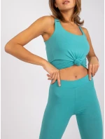 Legíny AP LG A 002 tyrkysová