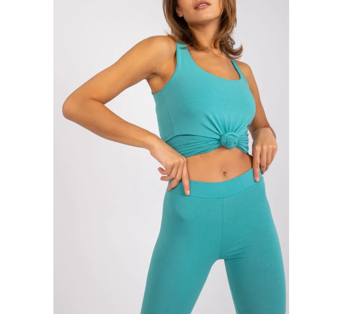 Legíny AP LG A 002 tyrkysová