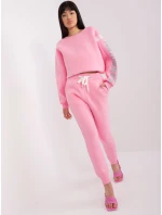 Spodnie dresowe EM DR HS 21 model 18741315 różowy - FPrice Spodnie dresowe EM DR HS 21 model 18741315 różowy - FPrice