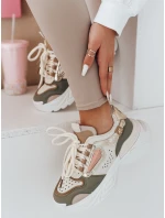 CELESTIC dámske tenisky na platforme zelené FashionStreet ZY0816