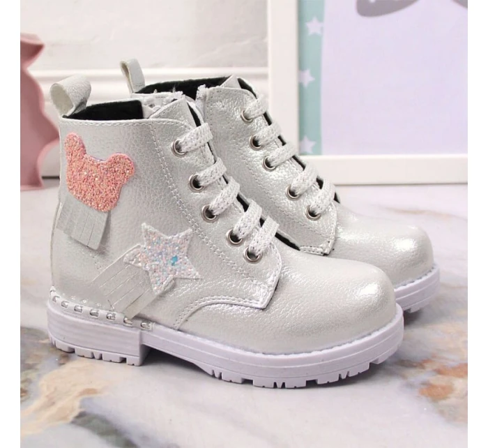 Detské zateplené topánky Jr WOL121C - Potocki