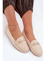 Dámské mokasíny ploché béžové Olisa Dámské mokasíny ploché béžové Olisa
