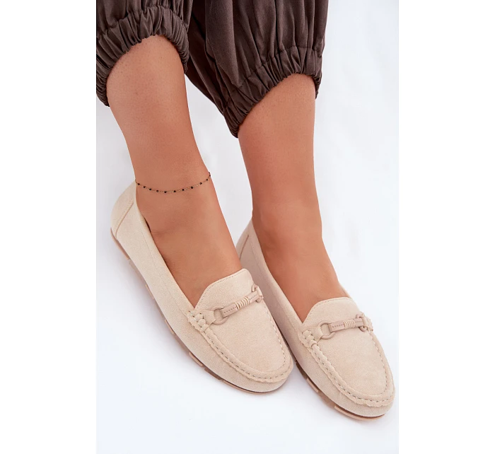 Dámské mokasíny ploché béžové Olisa Dámské mokasíny ploché béžové Olisa