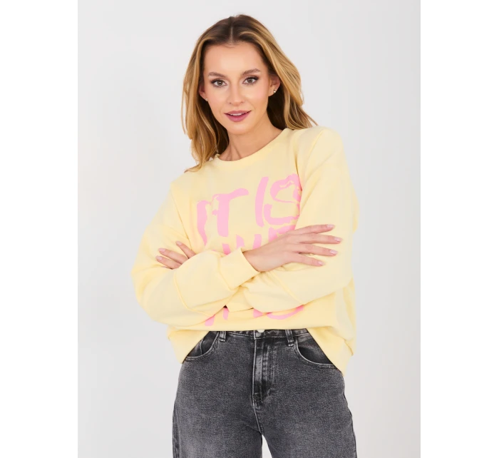 Mikina IT BL 22183.27P svetlo žltá
