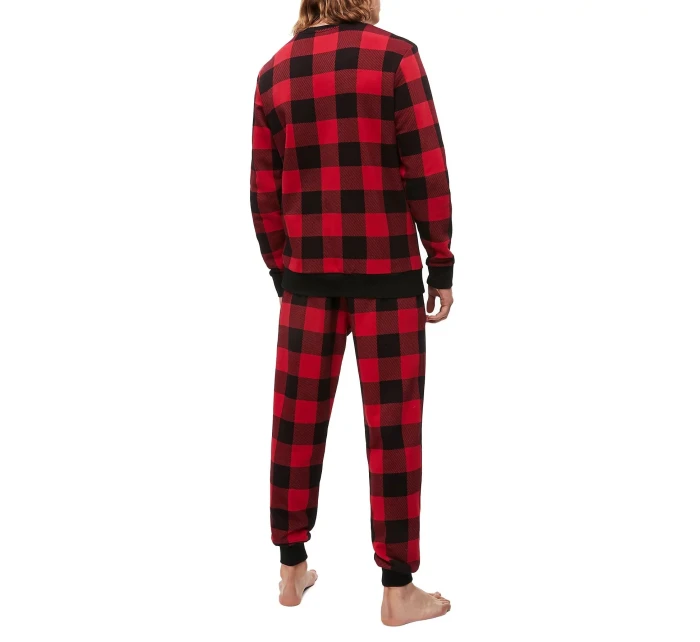 Pánske tepláky NM1726E-5VJ čiernočervená - Calvin Klein