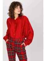 Košeľa s dlhým rukávom model 174050 Taliansko Moda Košeľa s dlhým rukávom model 174050 Taliansko Moda