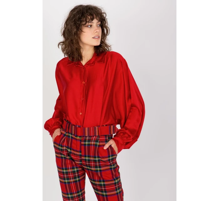 Košeľa s dlhým rukávom model 174050 Taliansko Moda Košeľa s dlhým rukávom model 174050 Taliansko Moda