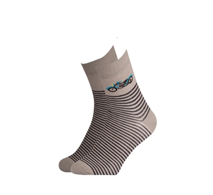 Chlapecké vzorované ponožky model 20908731 Cottoline 3032 - Gatta Chlapecké vzorované ponožky model 20908731 Cottoline 3032 - Gatta