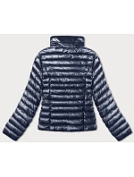 PIKOWANA KURTKA DAMSKA ZE GRANATOWA model 18823089 - J.STYLE PIKOWANA KURTKA DAMSKA ZE GRANATOWA model 18823089 - J.STYLE