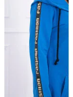 Mikina se zipem na zádech z džínoviny Mikina se zipem na zádech z džínoviny