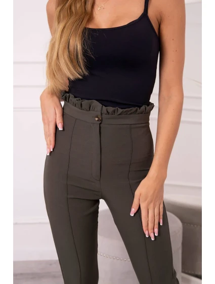 Kaki nohavice na mieru