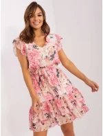 Šaty DHJ SK 31274 3.21 béžová