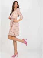 Šaty LK SK model 18453845 světle růžová - FPrice