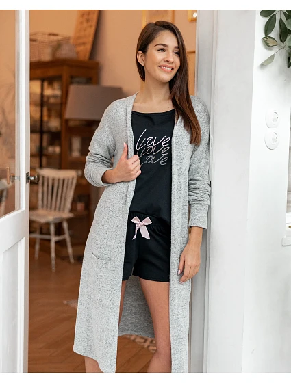 Kardigan model 17567408 Grey - Sensis Kardigan model 17567408 Grey - Sensis