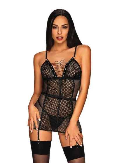 Pikantná košieľka Basitta chemise - Obsessive Pikantná košieľka Basitta chemise - Obsessive
