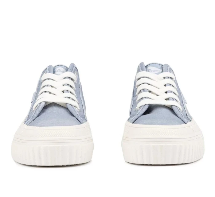 Dámské sportovní boty model 21165769 modrá s bílou - Lee Cooper Dámské sportovní boty model 21165769 modrá s bílou - Lee Cooper