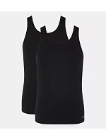 sloggi men GO ABC 2.0 Tank Top 2P - BLACK - SLOGGI BLACK - SLOGGI sloggi men GO ABC 2.0 Tank Top 2P - BLACK - SLOGGI BLACK - SLOGGI