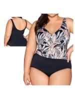 Dámské jednodílné plavky 61 black - AVA Dámské jednodílné plavky 61 black - AVA