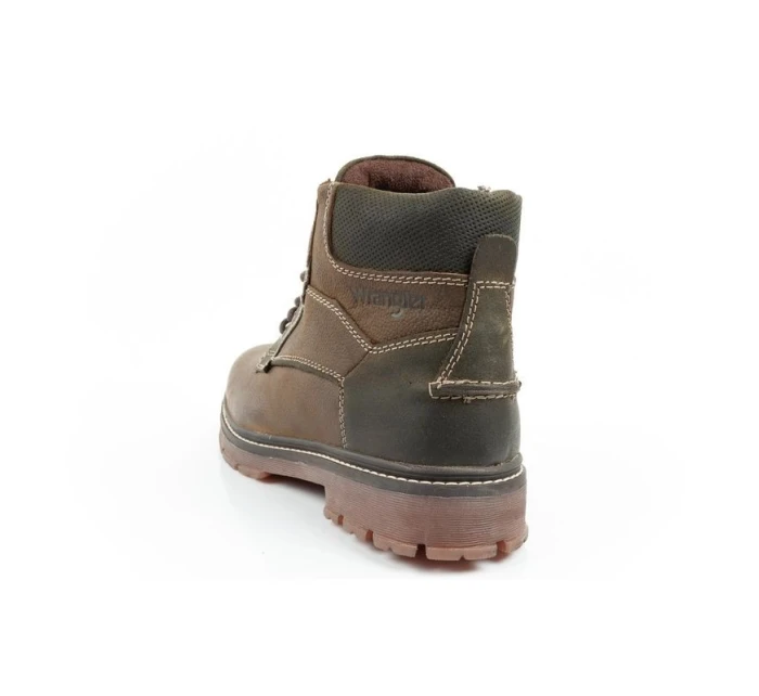 Mid pánské boty boots smart leather green brown model 21420822 - Wrangler