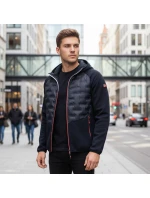 Geografické Nórsko pánska bunda COUTO NAVY DB MEN 024 NAVY (WZ8645H/GN-MARINE)