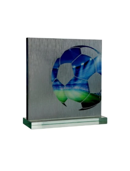 Sklenená trofej s puzdrom