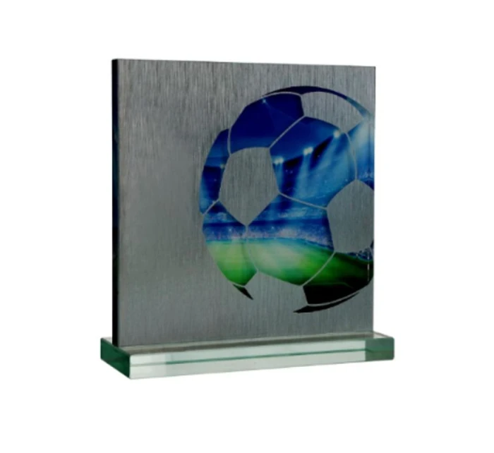 Sklenená trofej s puzdrom