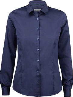 J.Harvest & Frost 01 Regular Women Nežehlivá halenka s dlouhým rukávem navy model 22454225