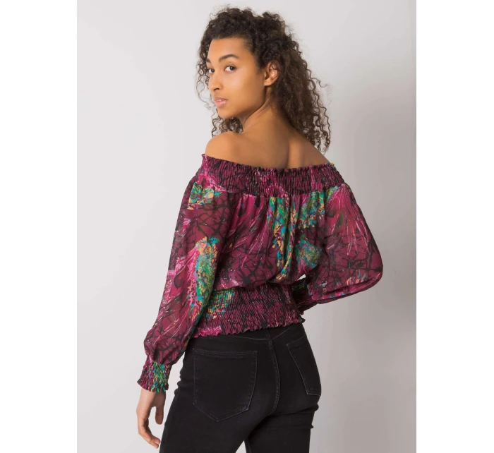 Halenka DHJ BZ tmavě fialová model 16292310 - FPrice Halenka DHJ BZ tmavě fialová model 16292310 - FPrice