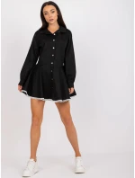 Dámske šaty-DHJ-SK-6801.63P-čierne