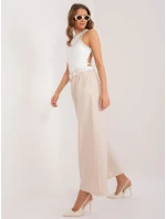 Spodnie DHJ SP model 20095062 jasny beżowy - FPrice Spodnie DHJ SP model 20095062 jasny beżowy - FPrice