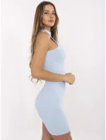 Šaty RV SK model 14841113 světle modrá - FPrice Šaty RV SK model 14841113 světle modrá - FPrice