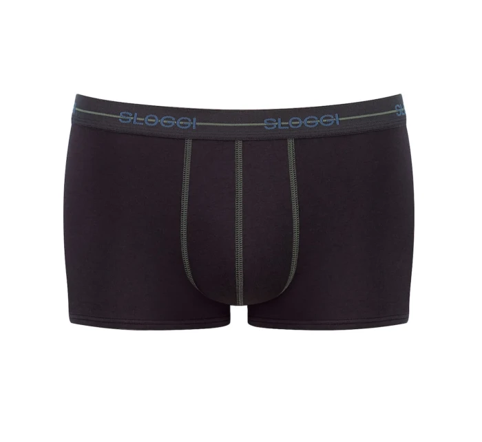 Pánske boxerky Start Hipster C2P - UNKNOWN - black/blue V004 - Sloggi