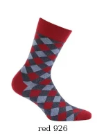 Pánske ponožky Wola Perfect Man vzorované W 94N03 Casual