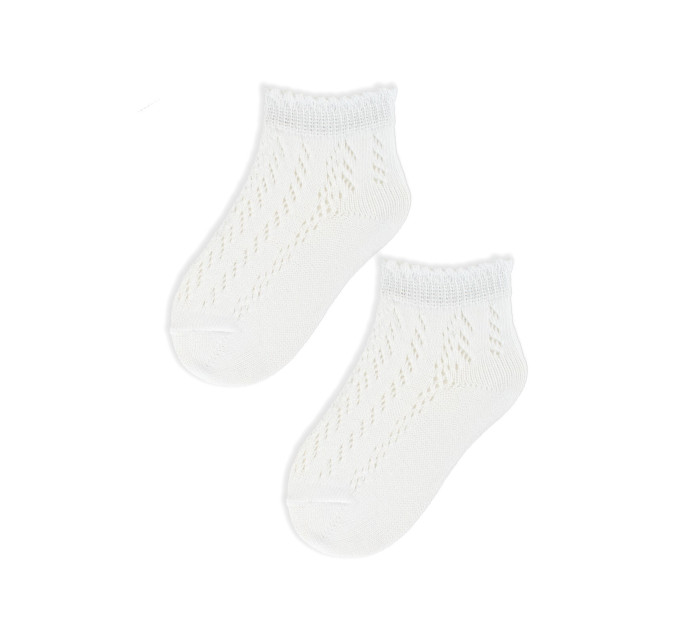 Noviti SB063 15-30 dievčenské čipkované ponožky