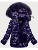 PIKOWANA KURTKA DAMSKA GRANATOWA model 21242218 - Libland