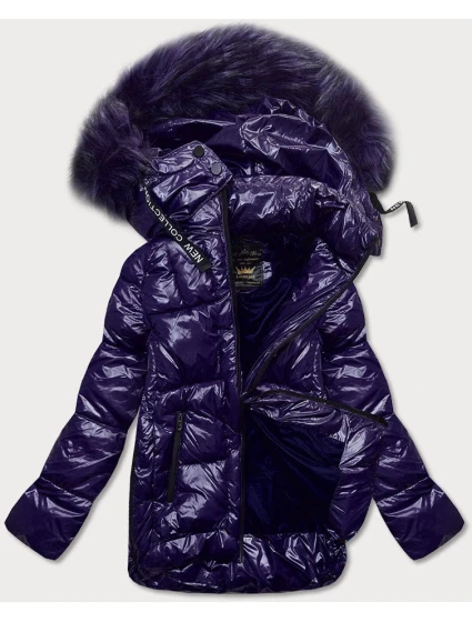 PIKOWANA KURTKA DAMSKA GRANATOWA model 21242218 - Libland